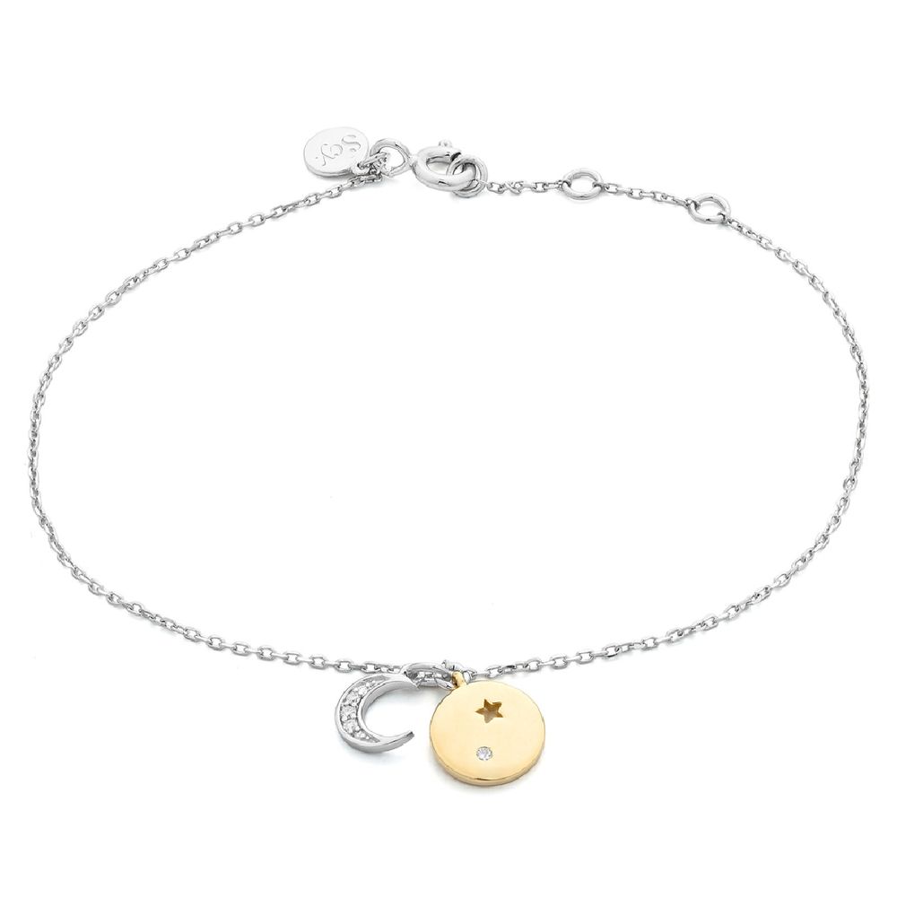 SECRECY Gray Silver Bracelet