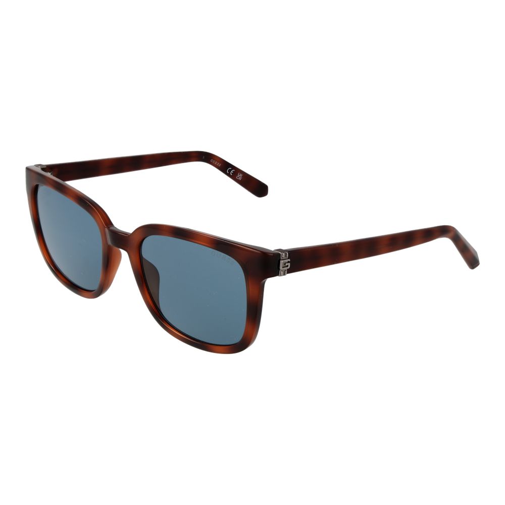 Lunettes de soleil en plastique marron Guess
