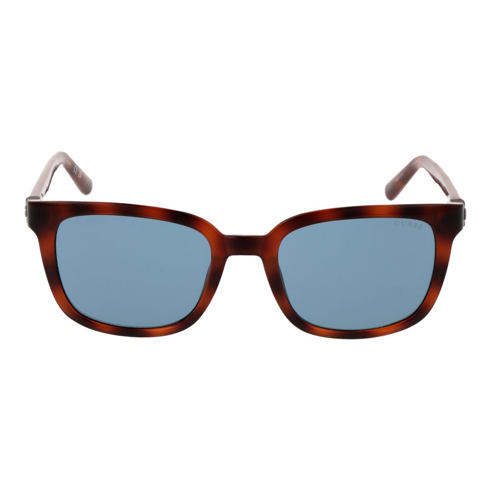 Lunettes de soleil en plastique marron Guess