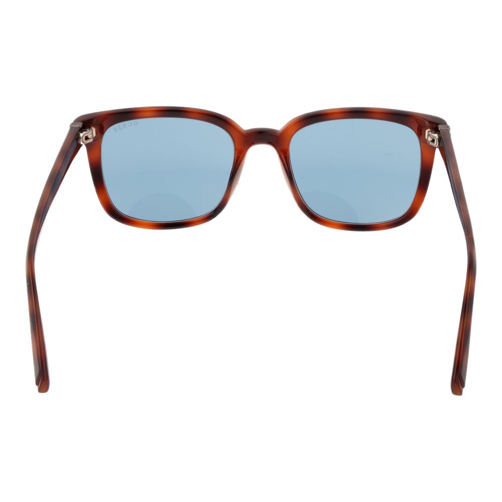 Lunettes de soleil en plastique marron Guess