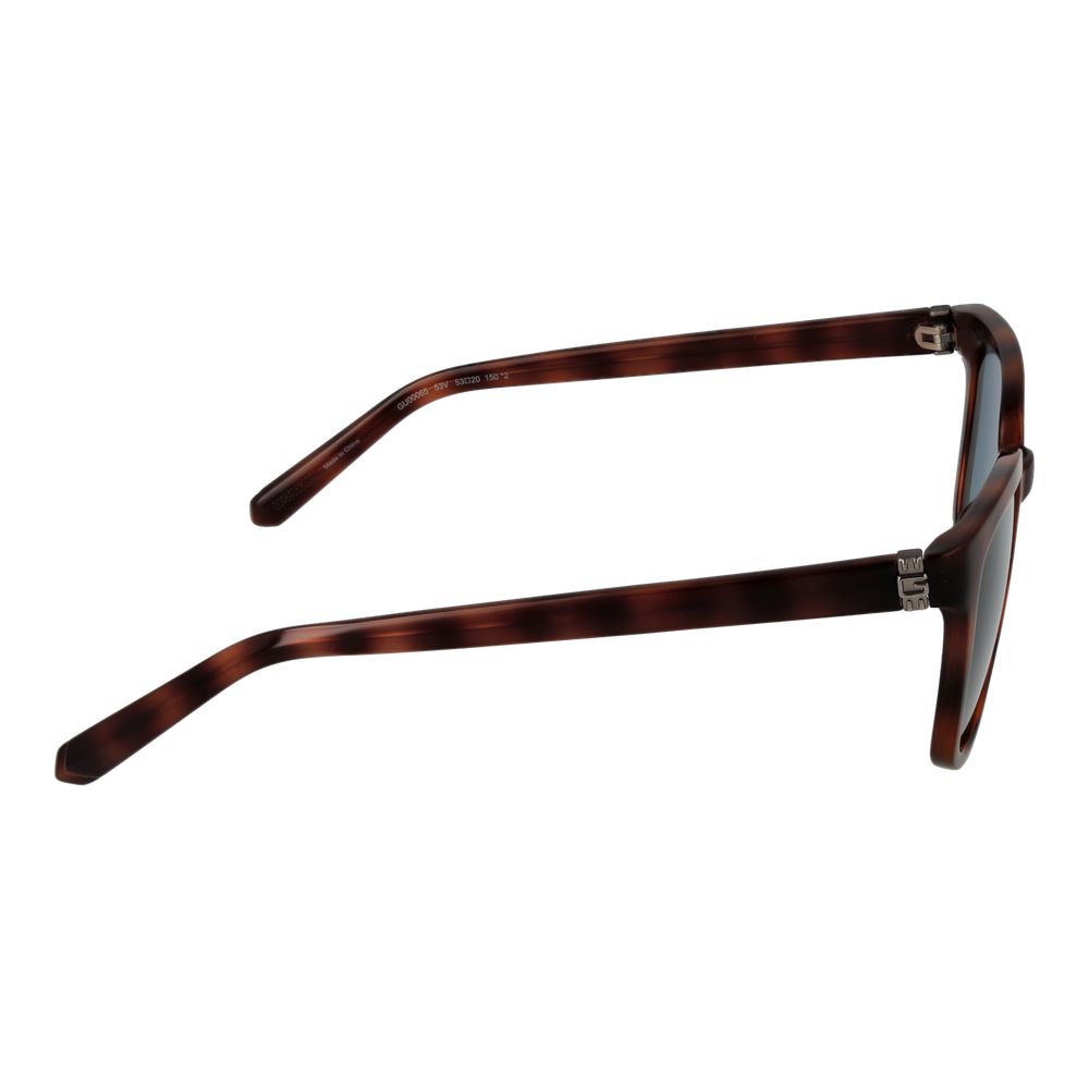 Lunettes de soleil en plastique marron Guess