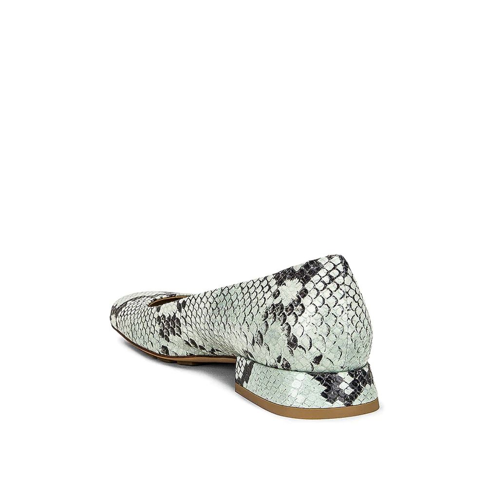 Bottes de ballet Bottega Veneta en cuir de veau bicolore