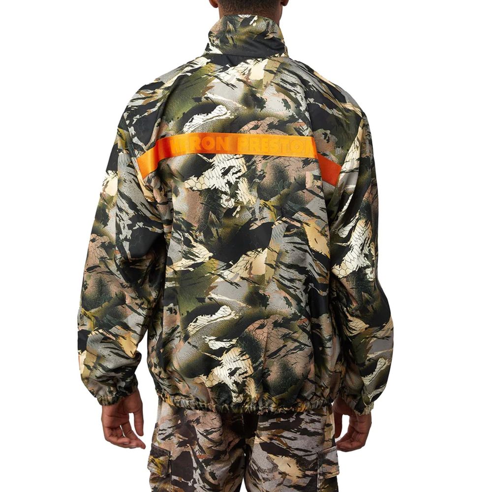 Veste coquille en polyamide bicolore Heron Preston