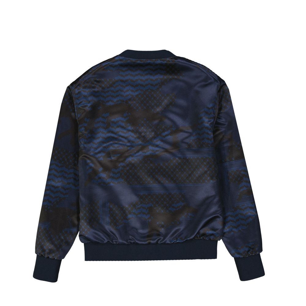 Blouson aviateur Neil Barrett en polyester bleu