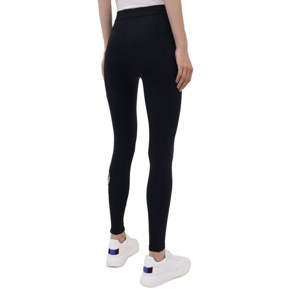 Stella McCartney Pantalon de sport en polyamide bleu