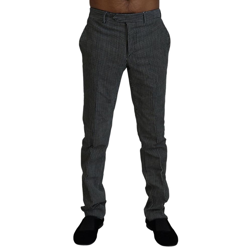 BENCIVENGA Black Cotton Dress Pants