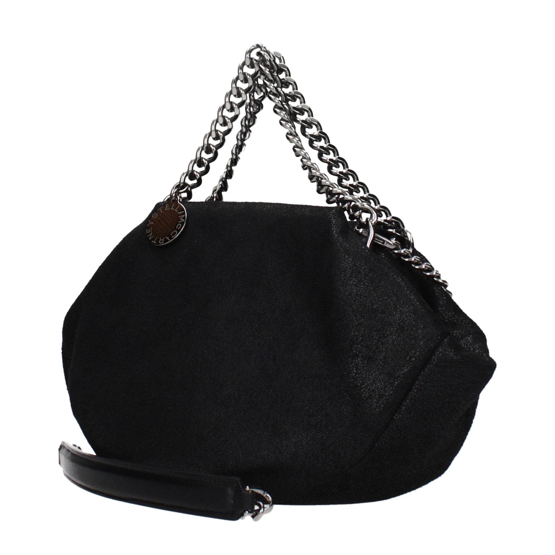 Sac à main Stella McCartney en cuir noir