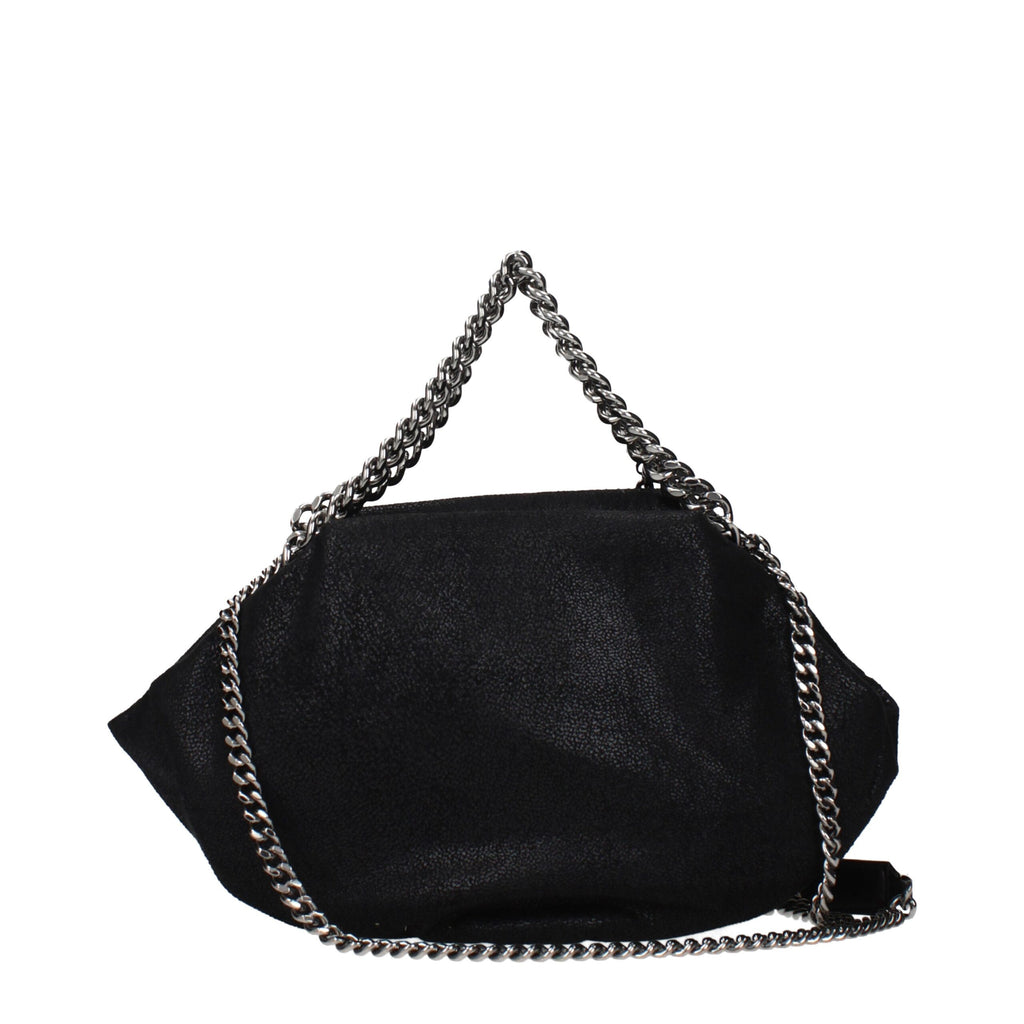 Sac à main Stella McCartney en cuir noir