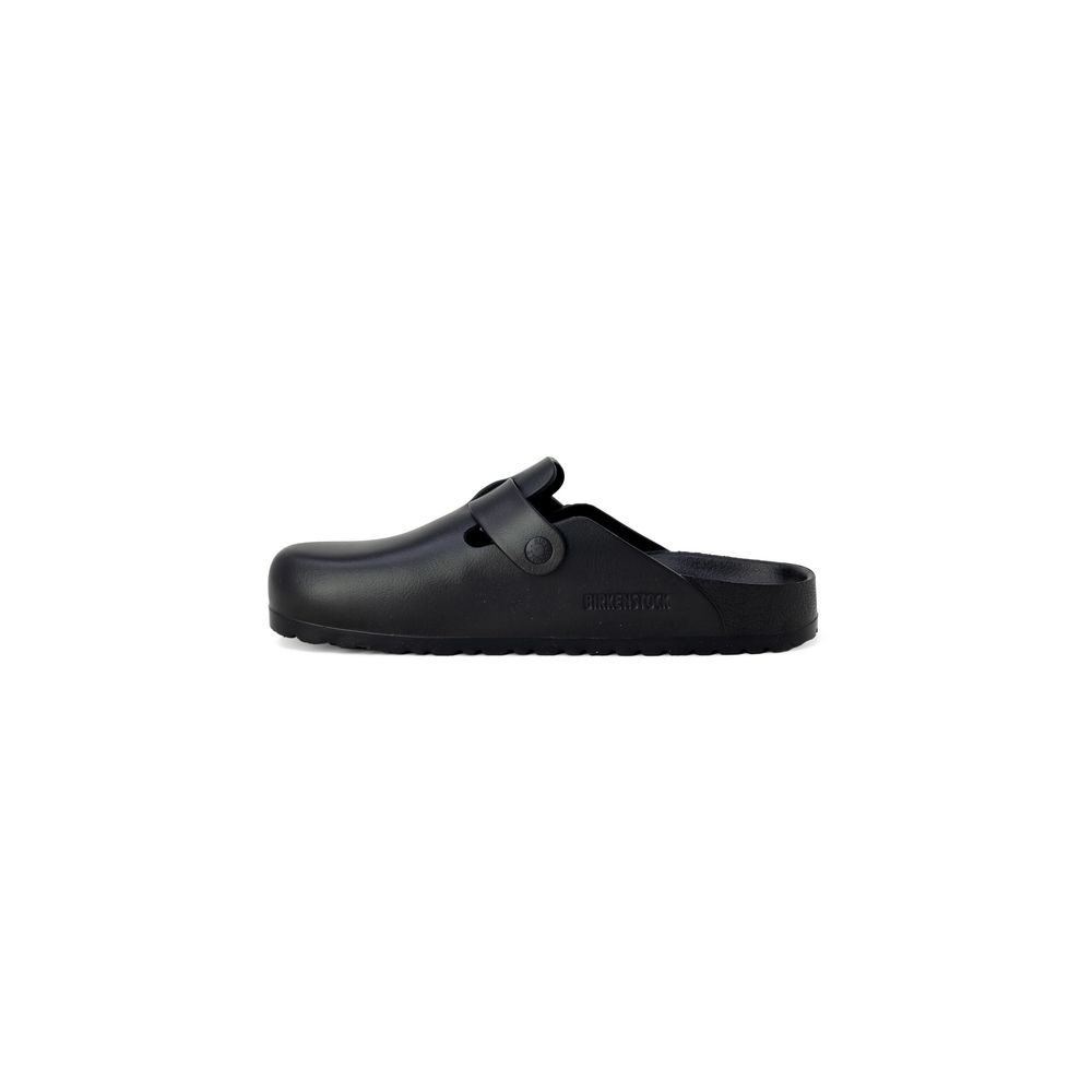Birkenstock Black Artificial Leather Slippers