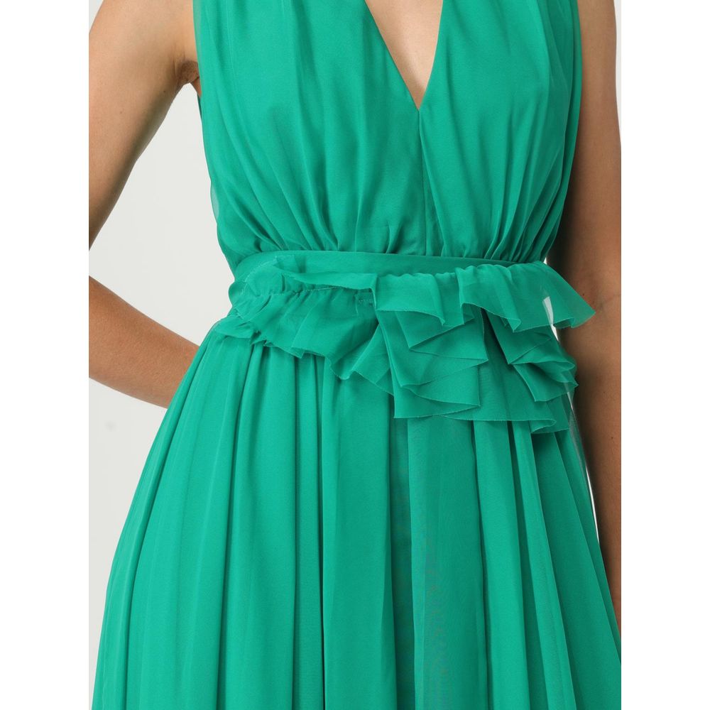 Liu Jo Bicolor Polyester Casual Dress