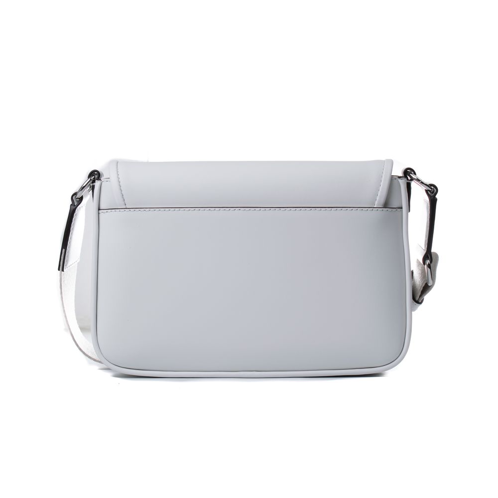 Sac à bandoulière en cuir blanc Michael Kors