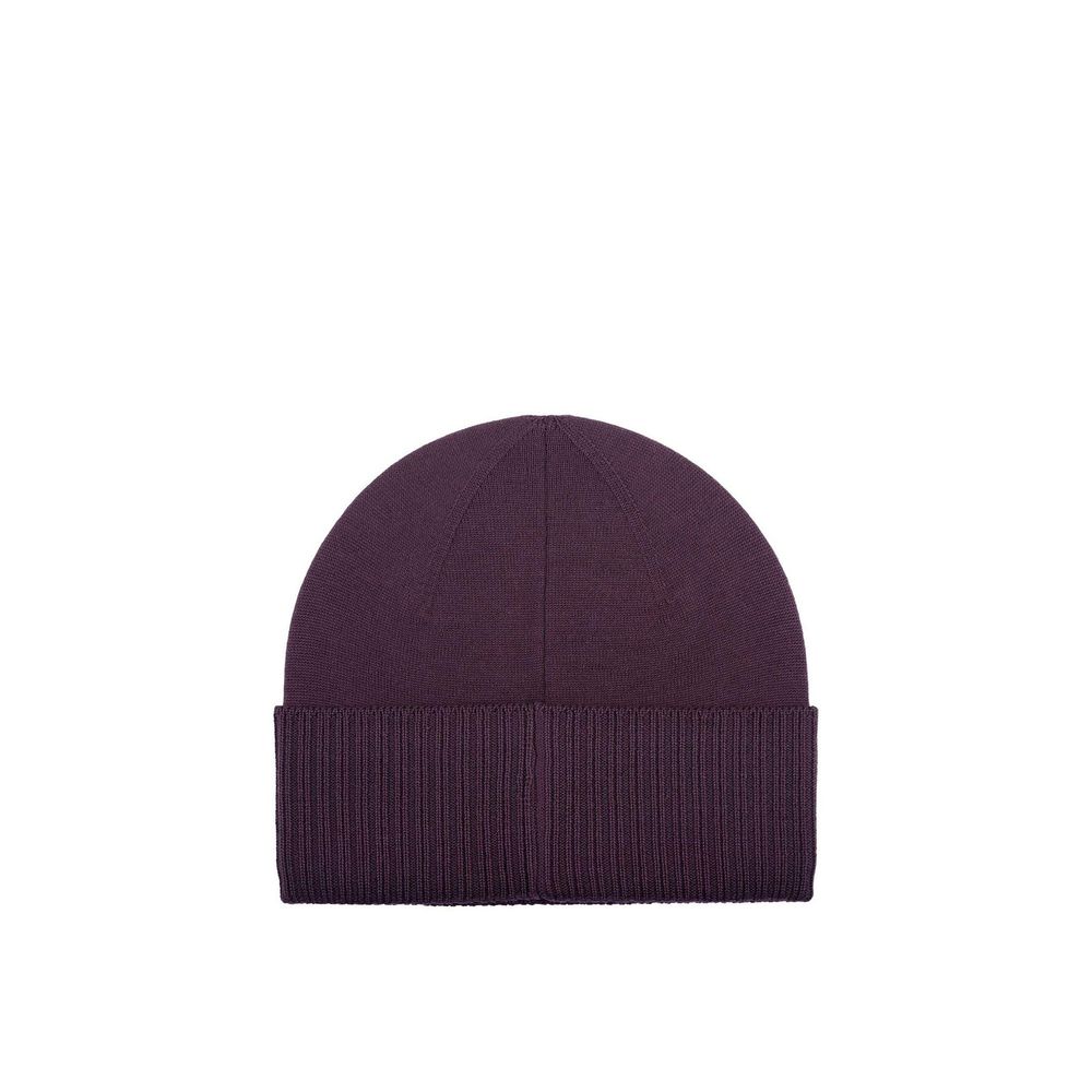 Bonnet en laine violette Givenchy