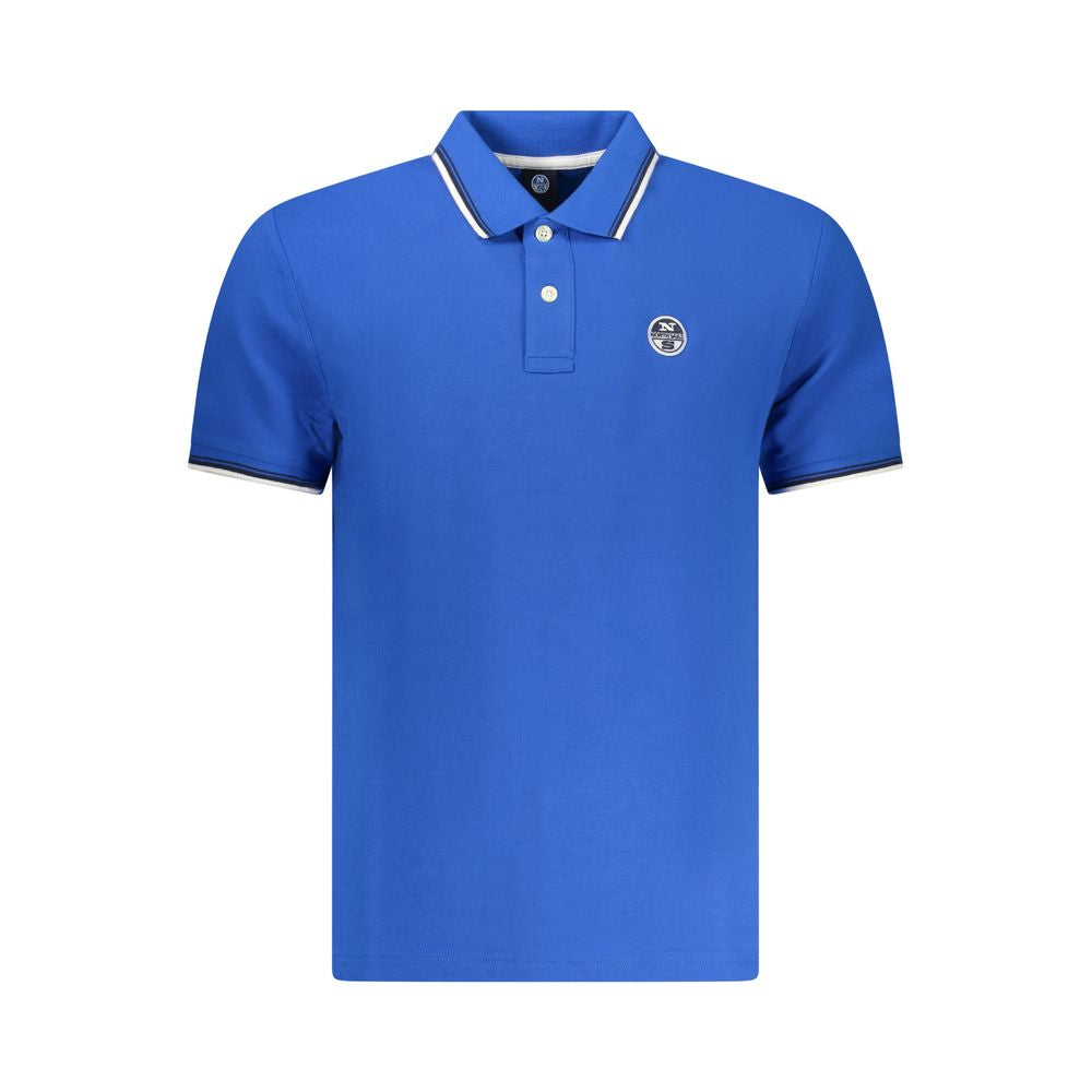 Polo en coton bleu North Sails pour homme