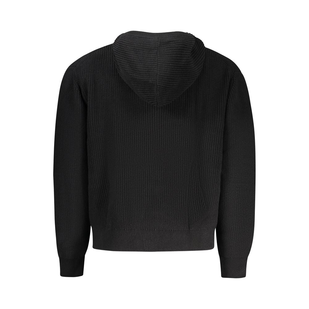 Gilet pour homme en coton biologique noir Guess Jeans