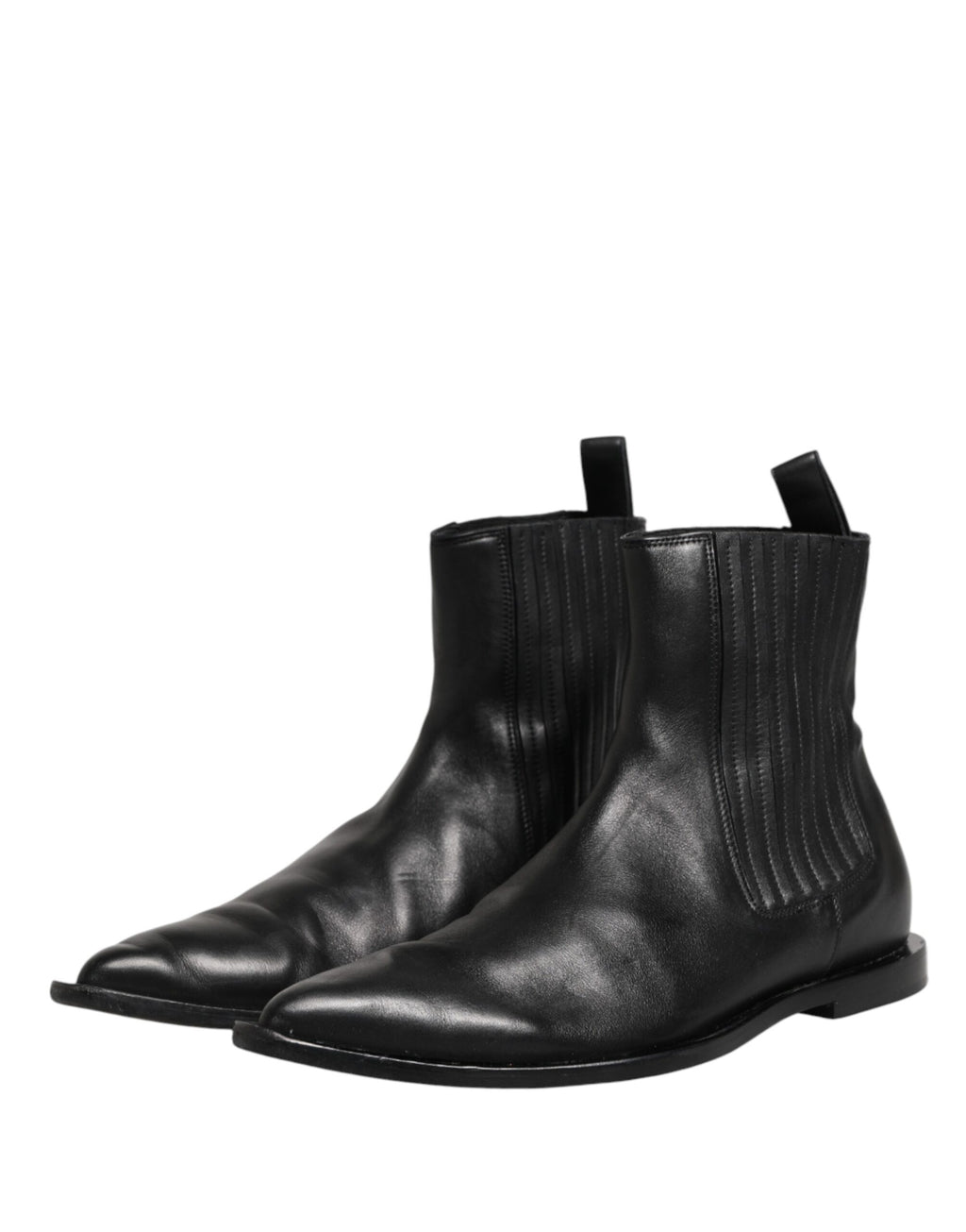 Dolce & Gabbana Chelsea Boots Courtes Hommes Noires
