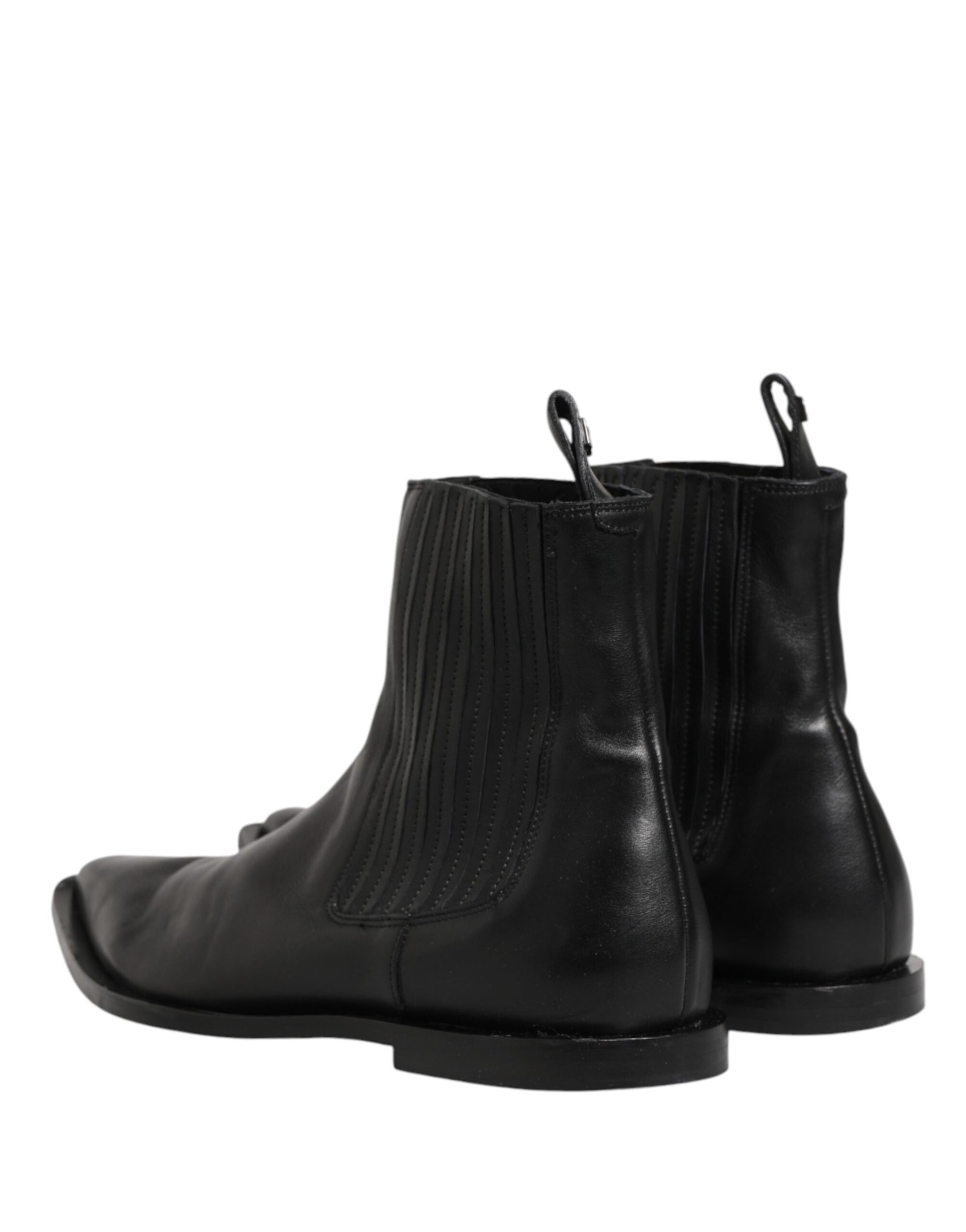 Dolce & Gabbana Chelsea Boots Courtes Hommes Noires