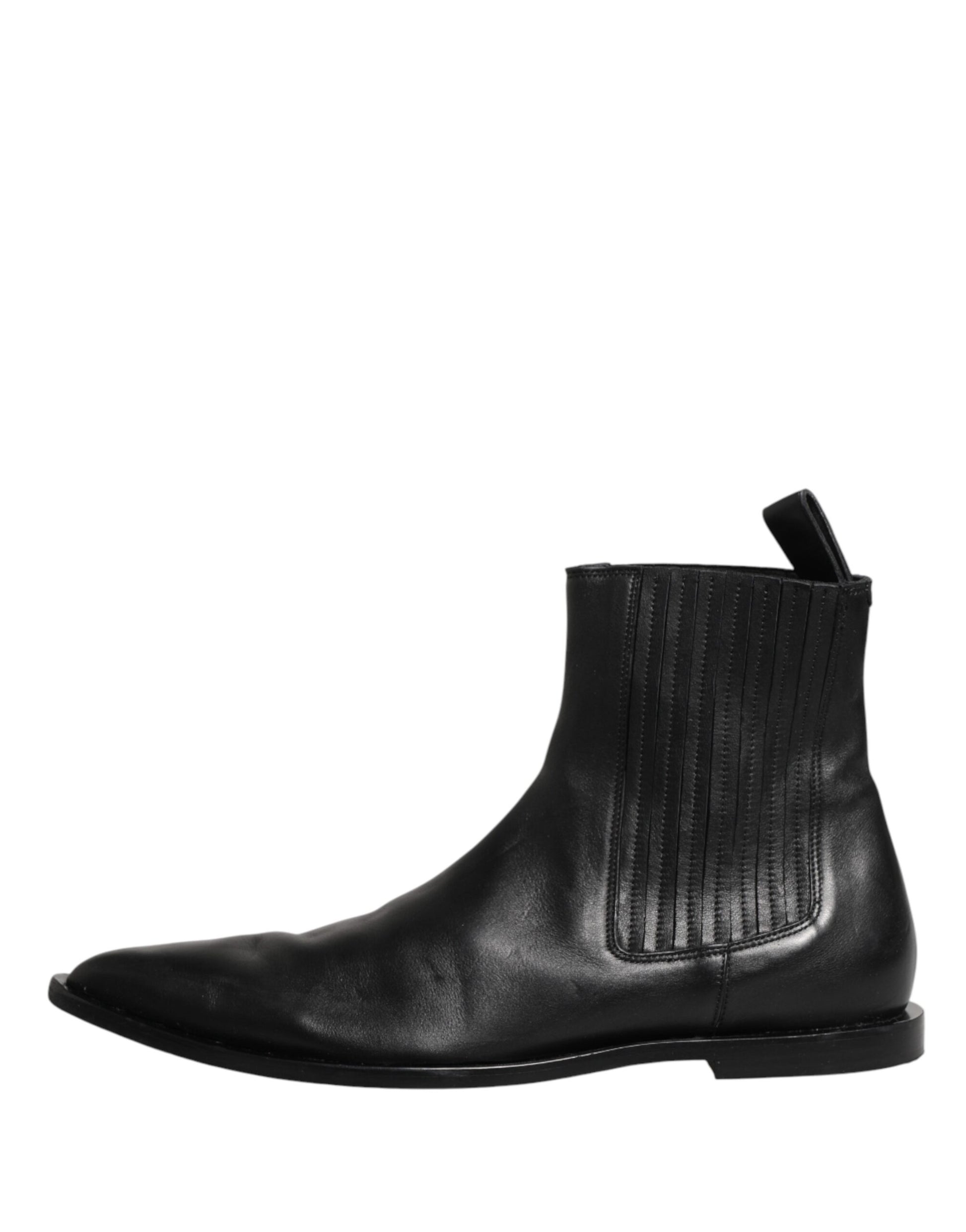 Dolce & Gabbana Chelsea Boots Courtes Hommes Noires