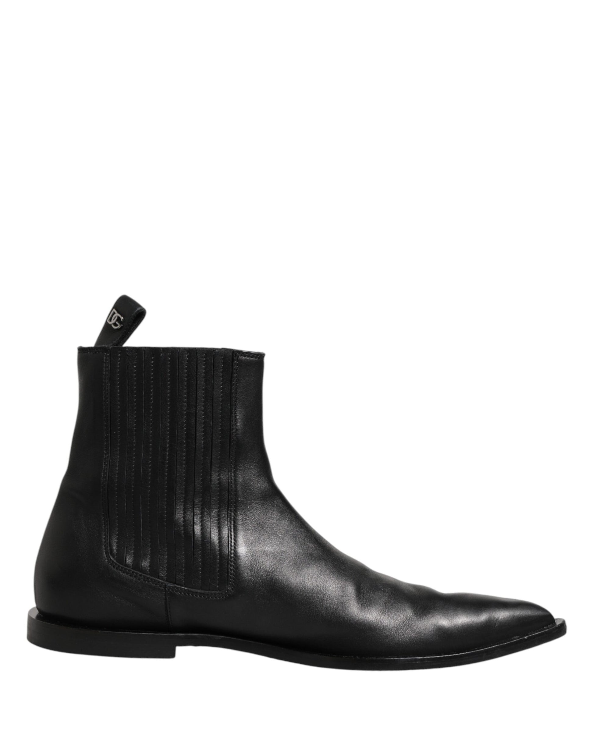 Dolce & Gabbana Chelsea Boots Courtes Hommes Noires