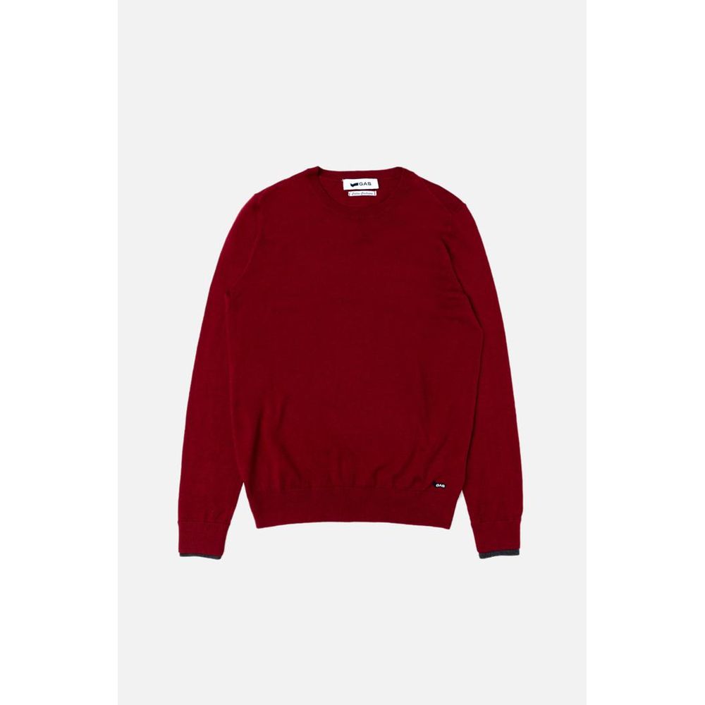 Pull en cachemire rouge Gas