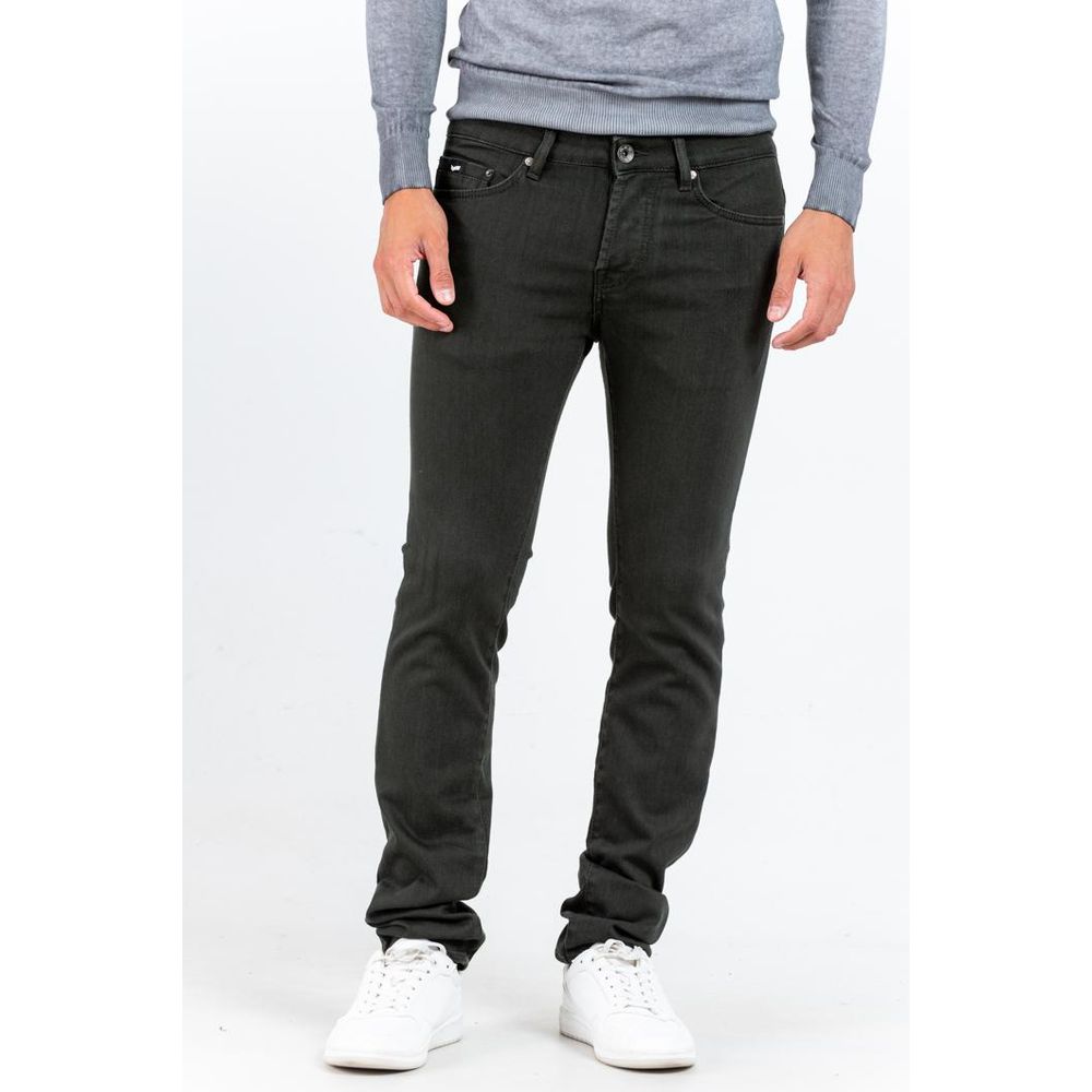 Jean slim en coton Gas vert