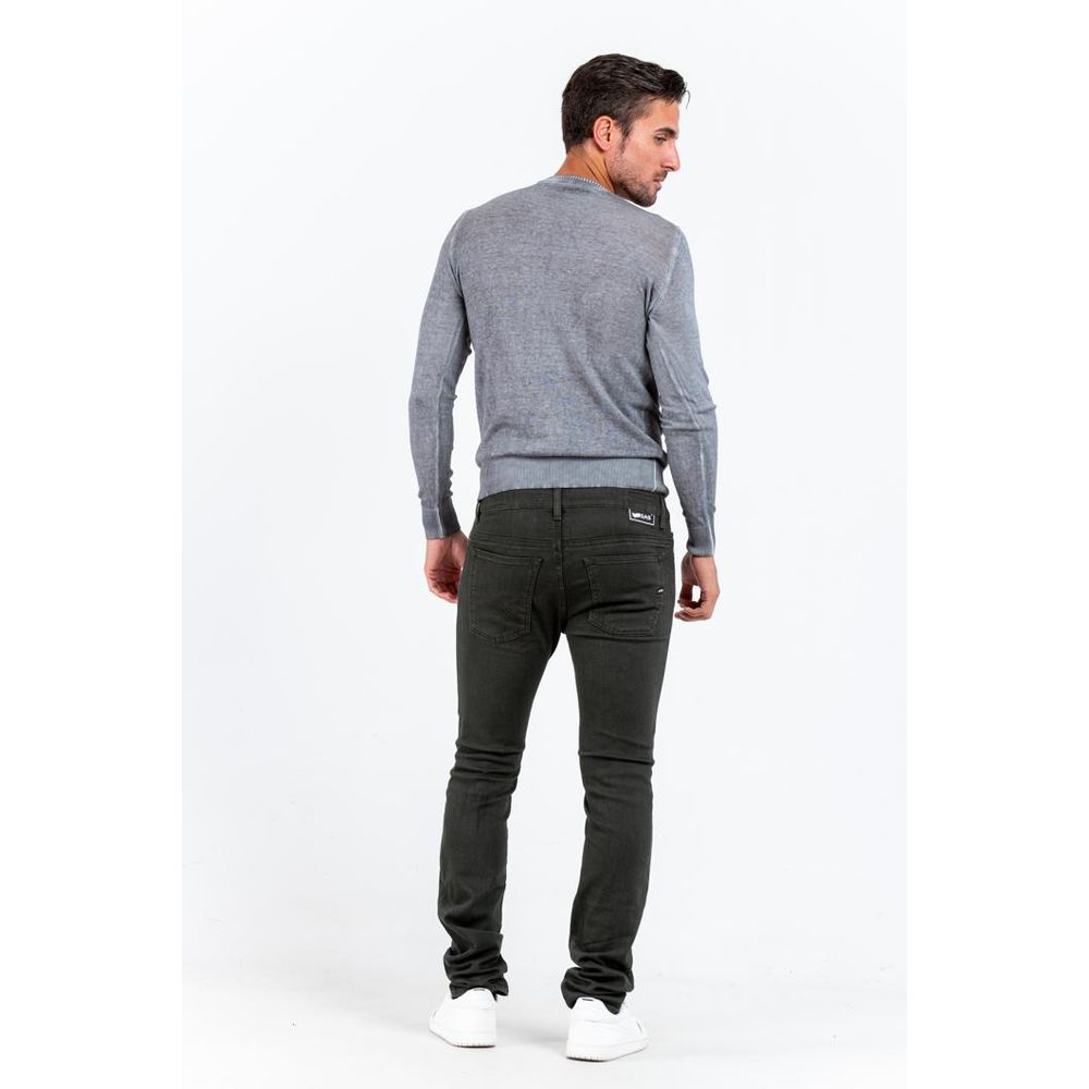 Jean slim en coton Gas vert