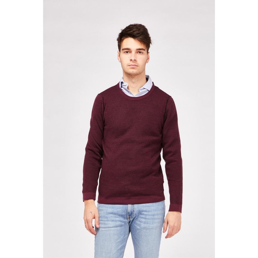 Sweat-shirt en laine Gas Bordeaux