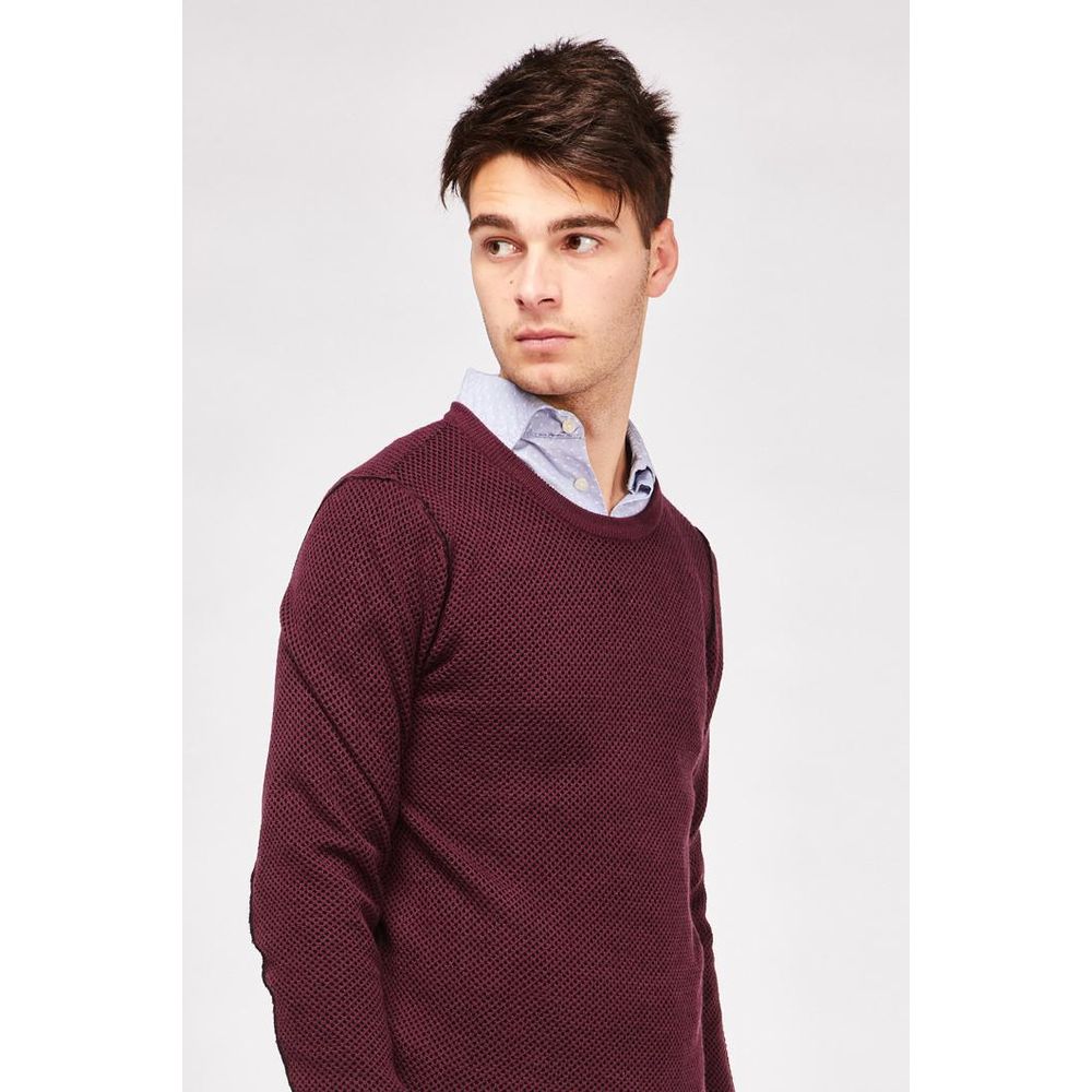 Sweat-shirt en laine Gas Bordeaux