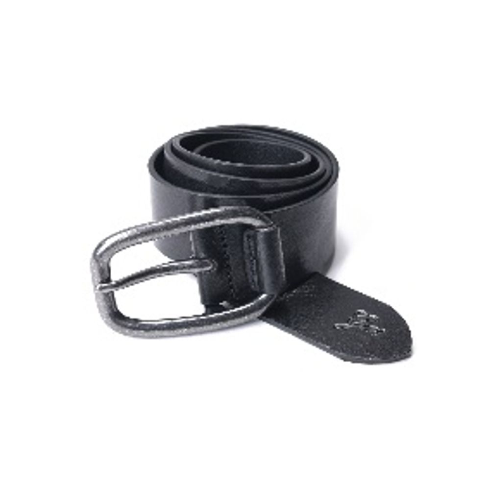 Ceinture en cuir noir véritable Gas