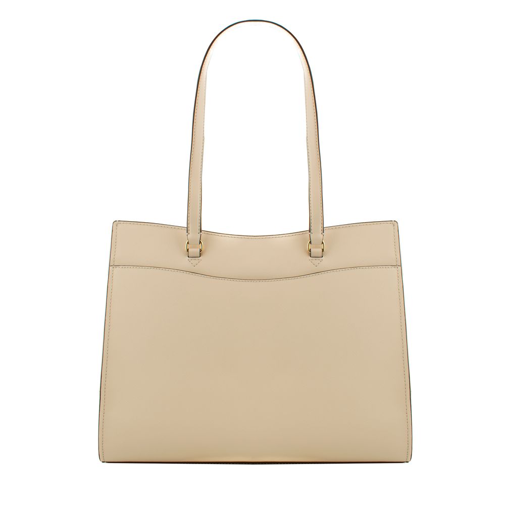 Sac cabas Michael Kors en cuir beige