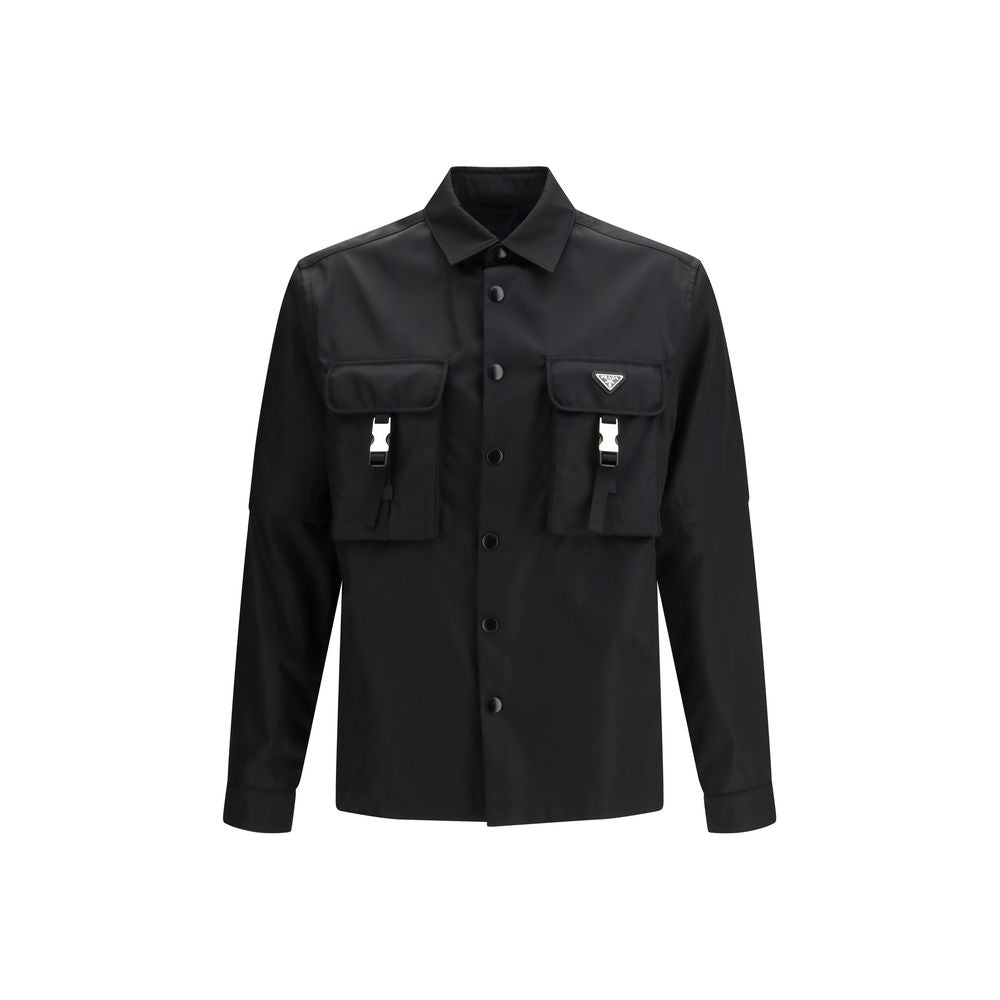 Blouson Prada en Re-Nylon Noir
