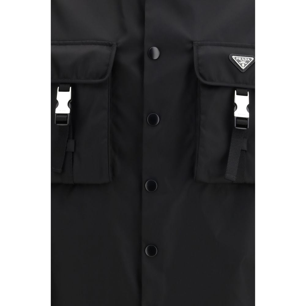 Blouson Prada en Re-Nylon Noir
