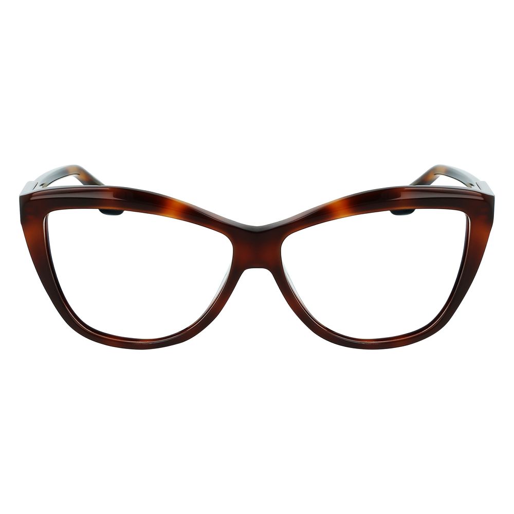 Lunettes Victoria Beckham en acétate marron (monture)