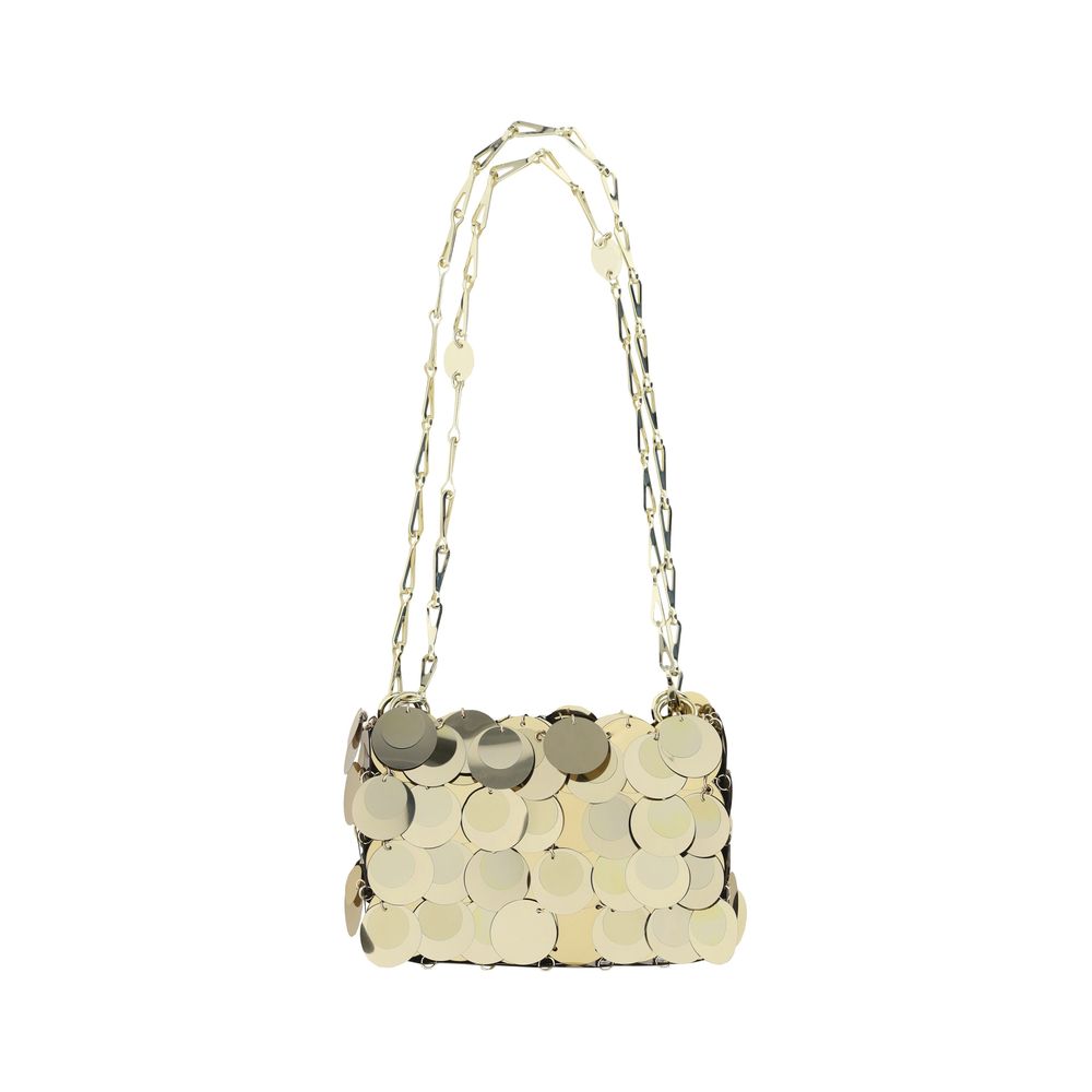 Rabanne Gold Metal Shoulder Bag