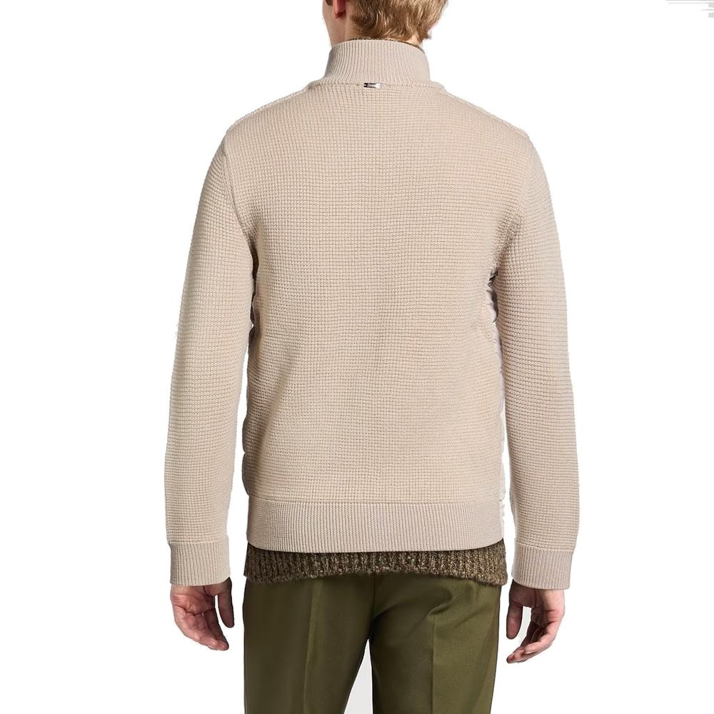 Herno Beige Virgin Wool Clothing