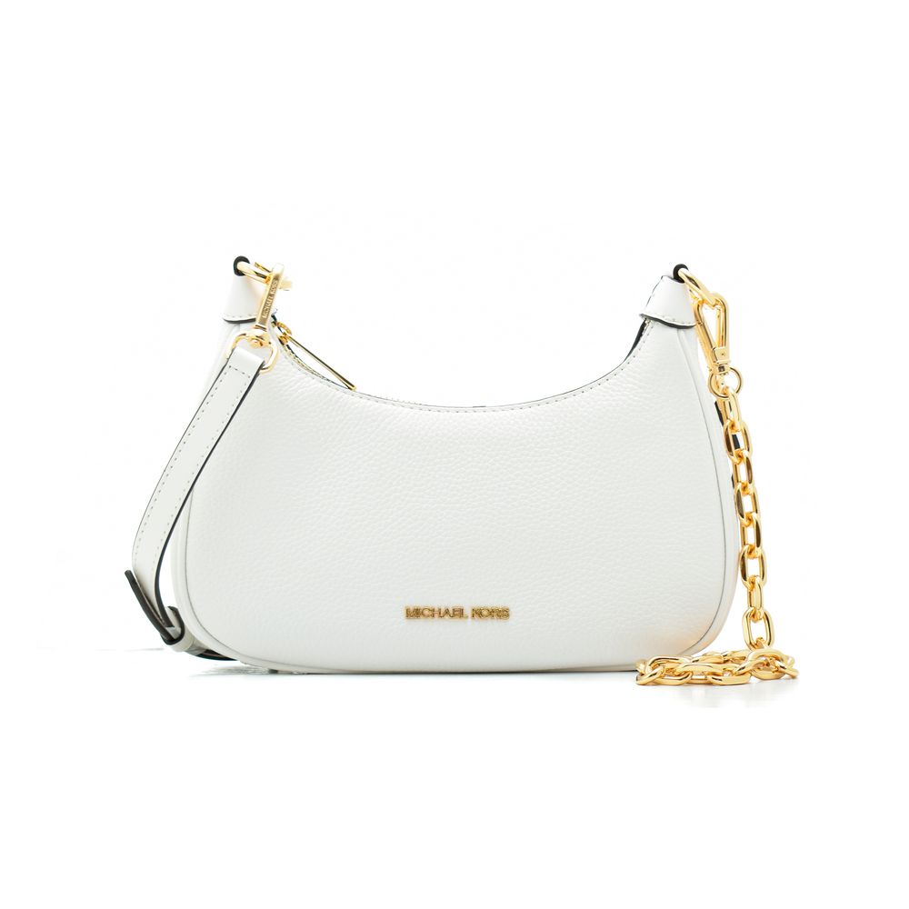 Sac à bandoulière en cuir blanc Michael Kors