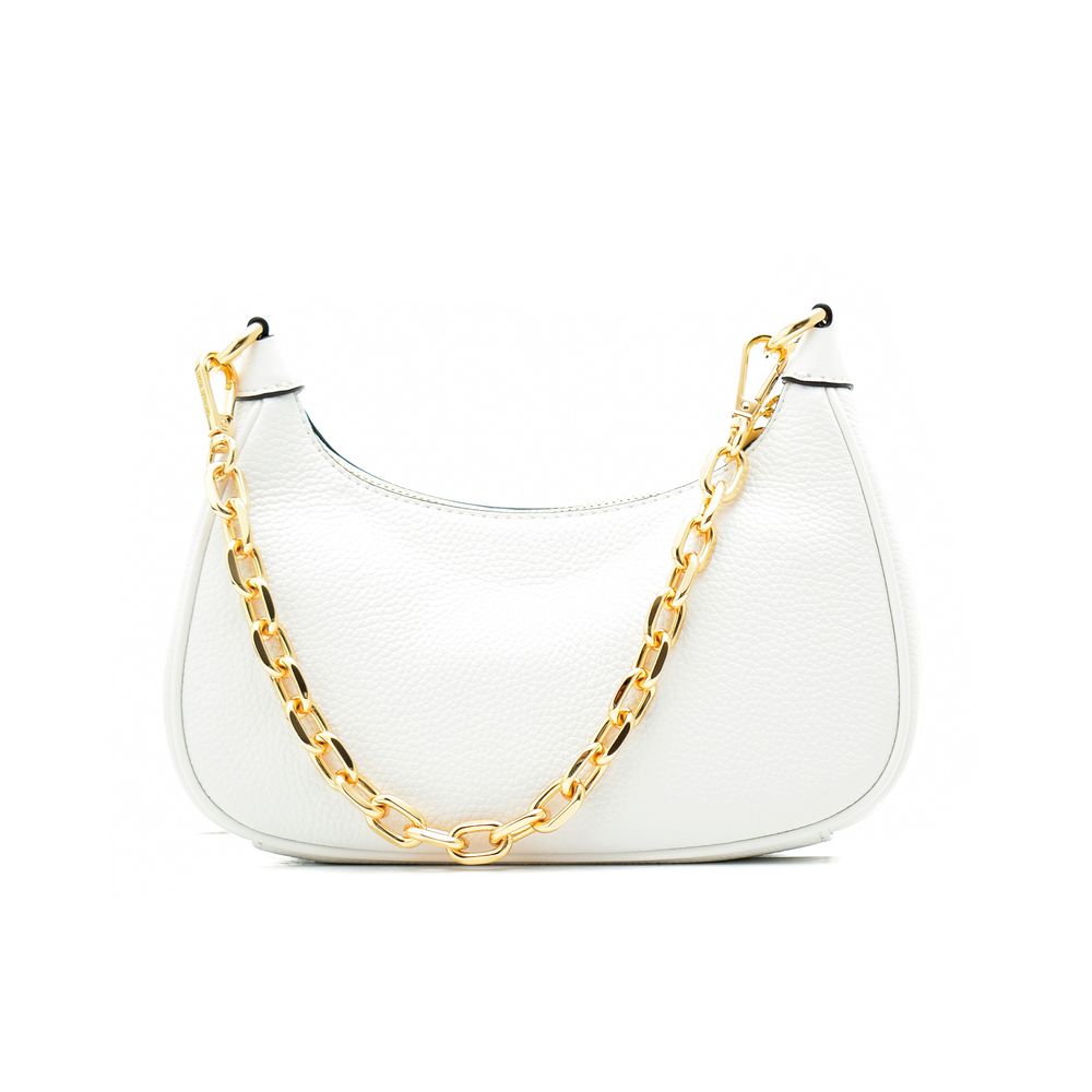 Sac à bandoulière en cuir blanc Michael Kors