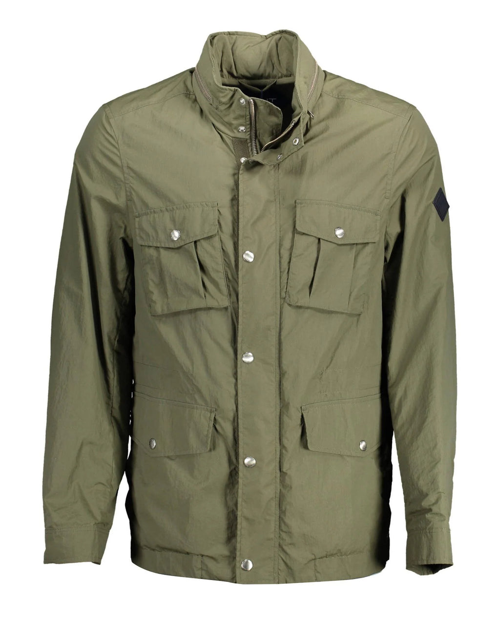 Veste Coquille Gant en Polyamide Marron