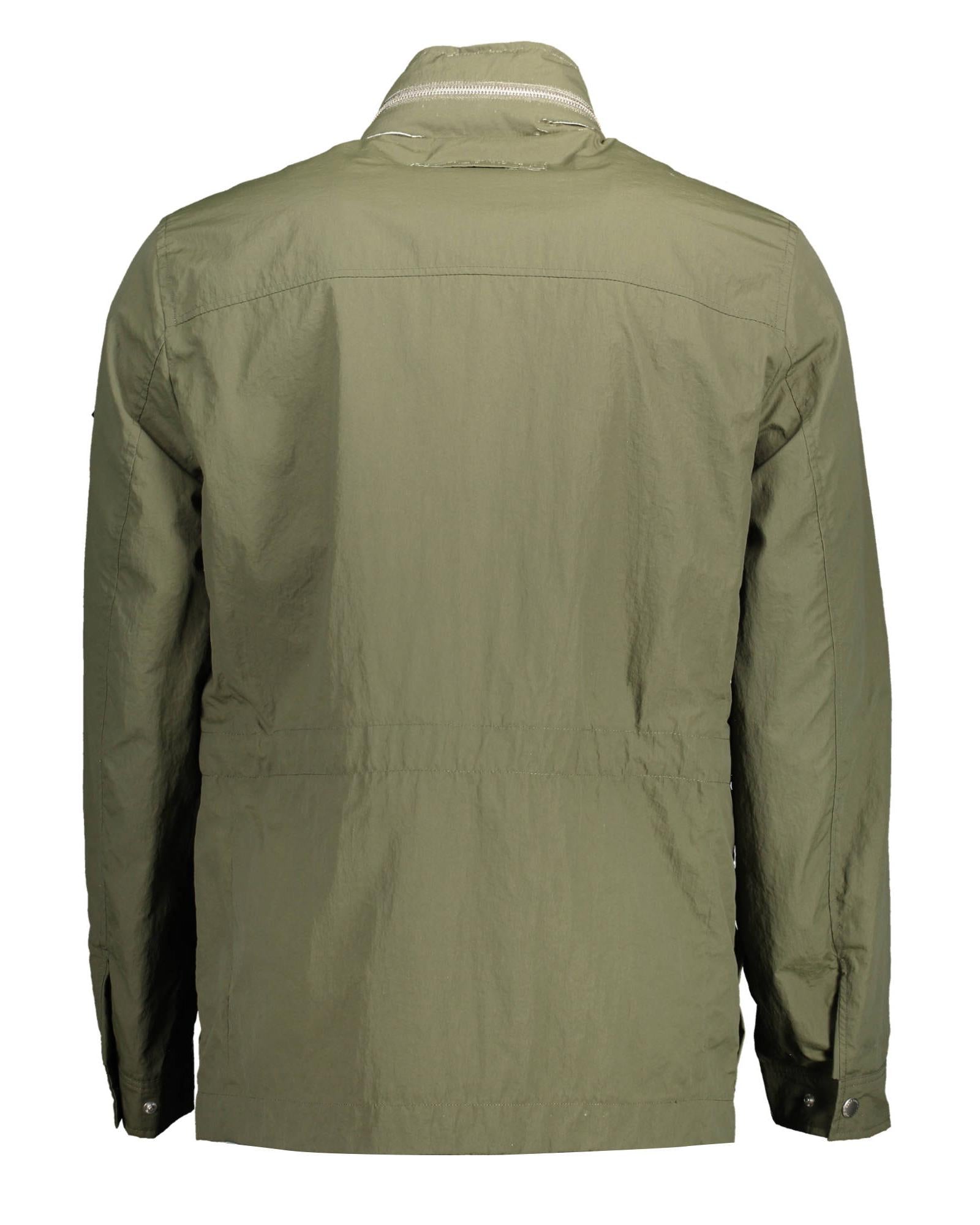 Veste Coquille Gant en Polyamide Marron