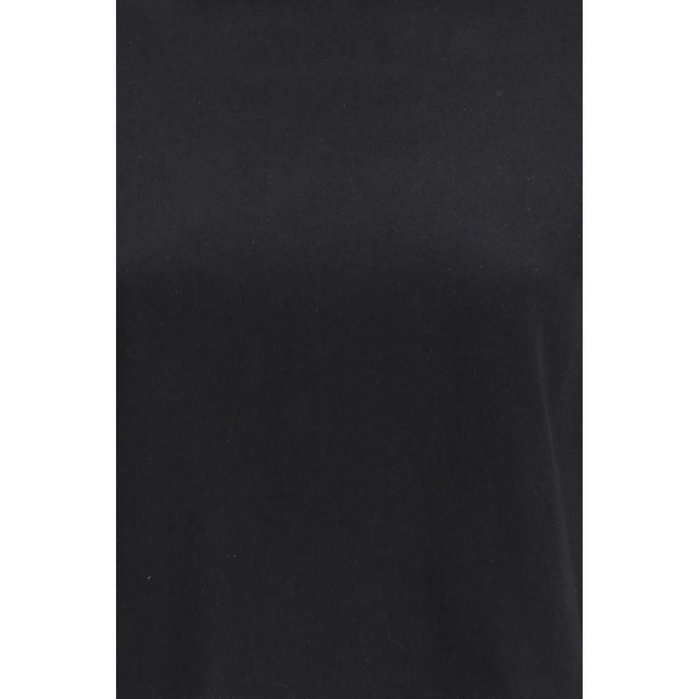 T-shirt à manches longues en coton noir Loulou De Saison