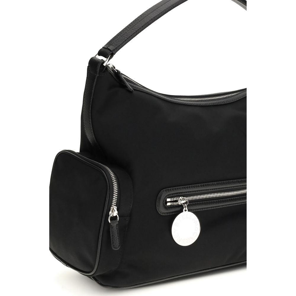Sac à bandoulière en nylon noir Stella McCartney
