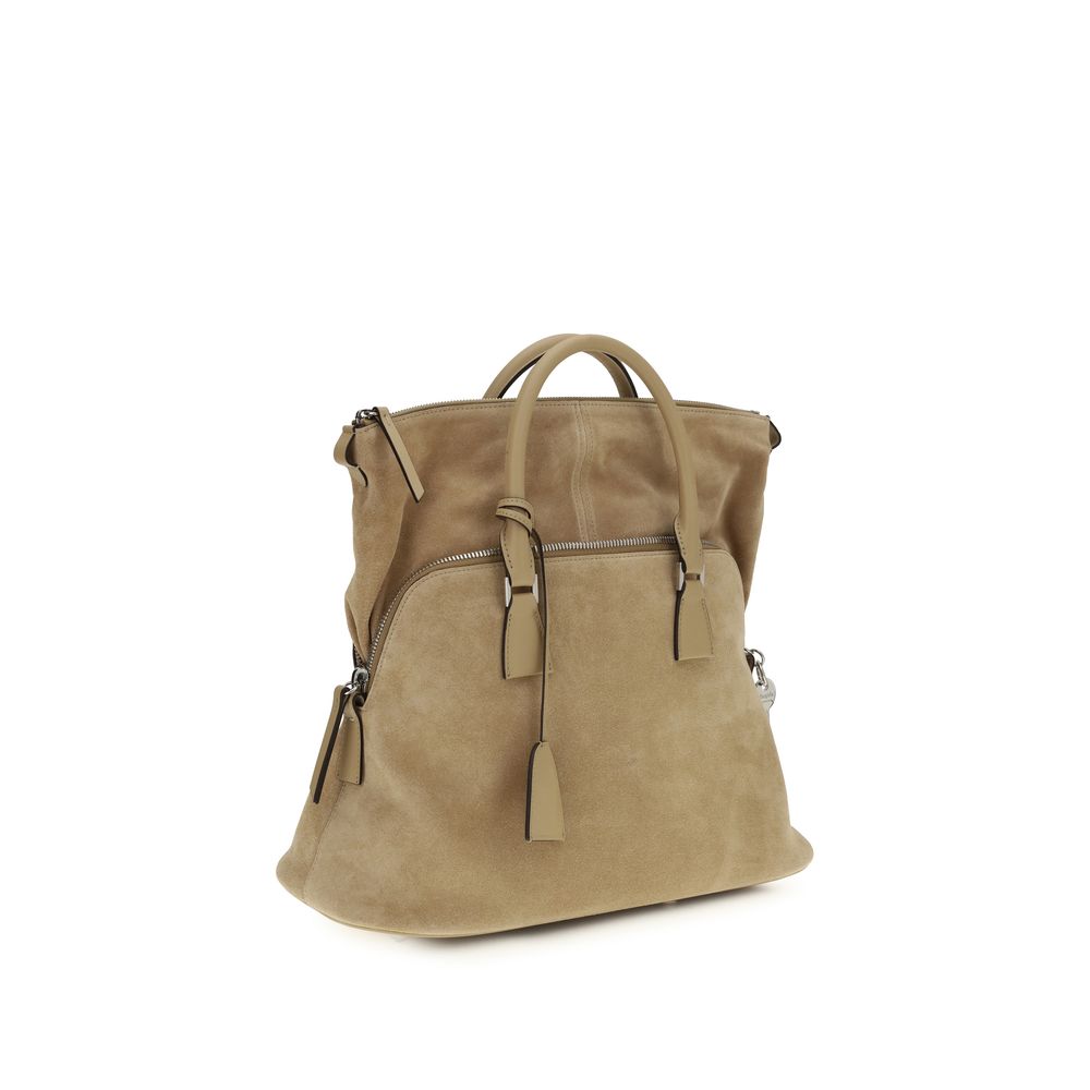 Margiela Beige Calf Leather Bos Taurus Shoulder Bag