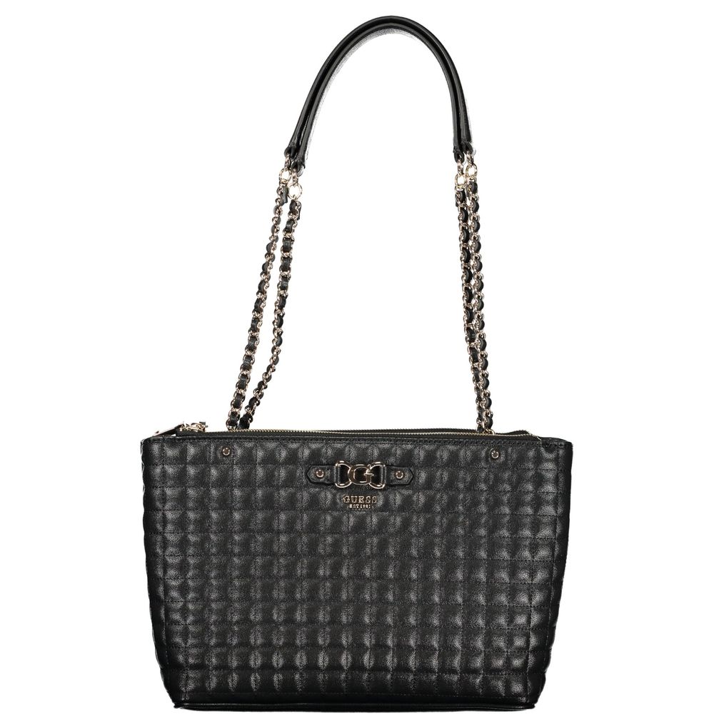 Sac à main Guess pour femme en polyuréthane noir