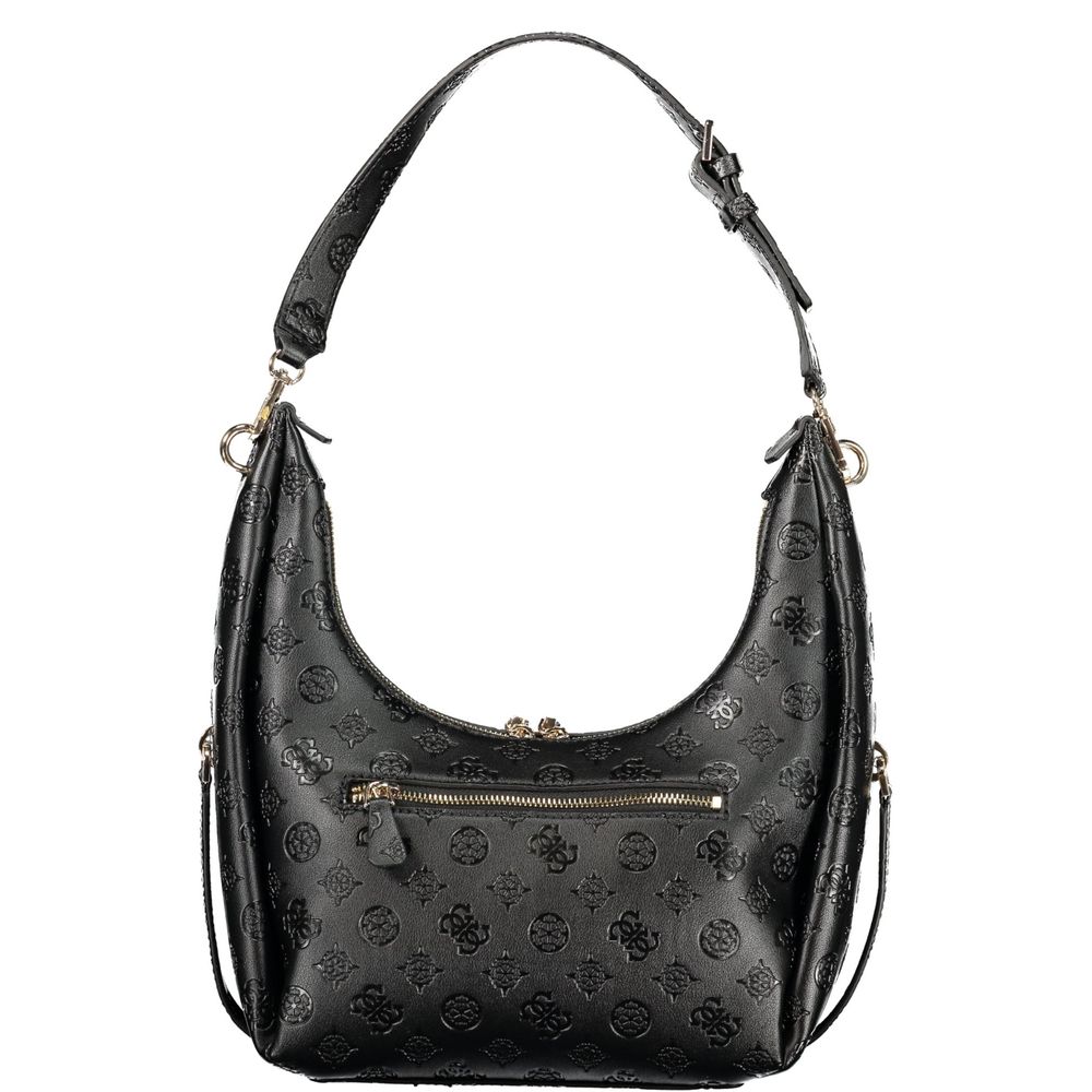 Sac à main Guess en polyuréthane noir pour femme