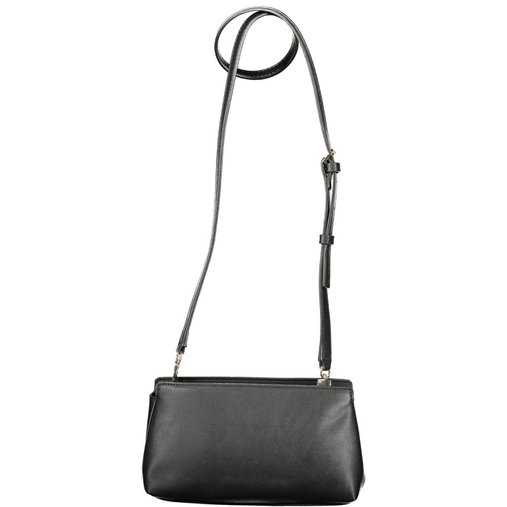 Guess Jeans Sac à bandoulière pour femme en polyuréthane noir