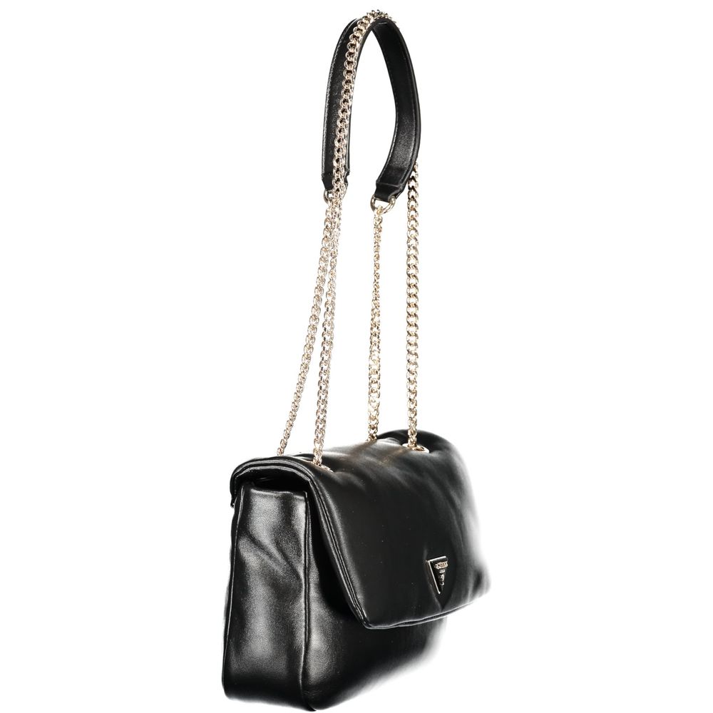 Sac à main Guess pour femme en polyuréthane noir