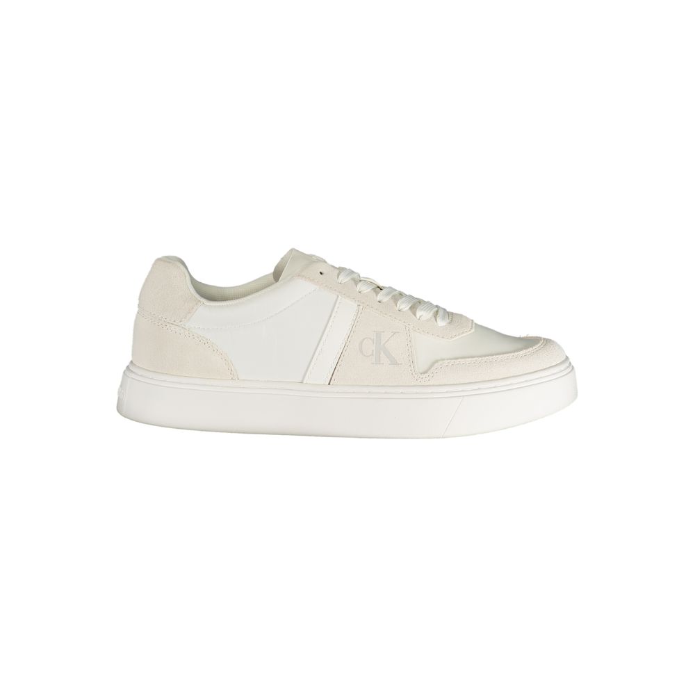 Baskets Calvin Klein Bianco en polyester pour homme