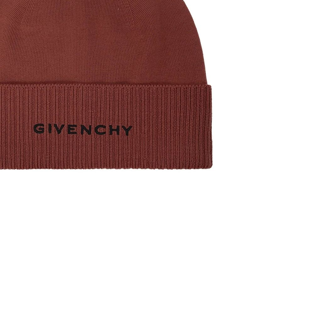Givenchy Brown Wool Beanie