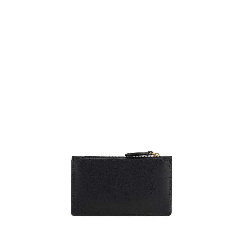Portefeuille PINKO en cuir de veau noir Bos Taurus