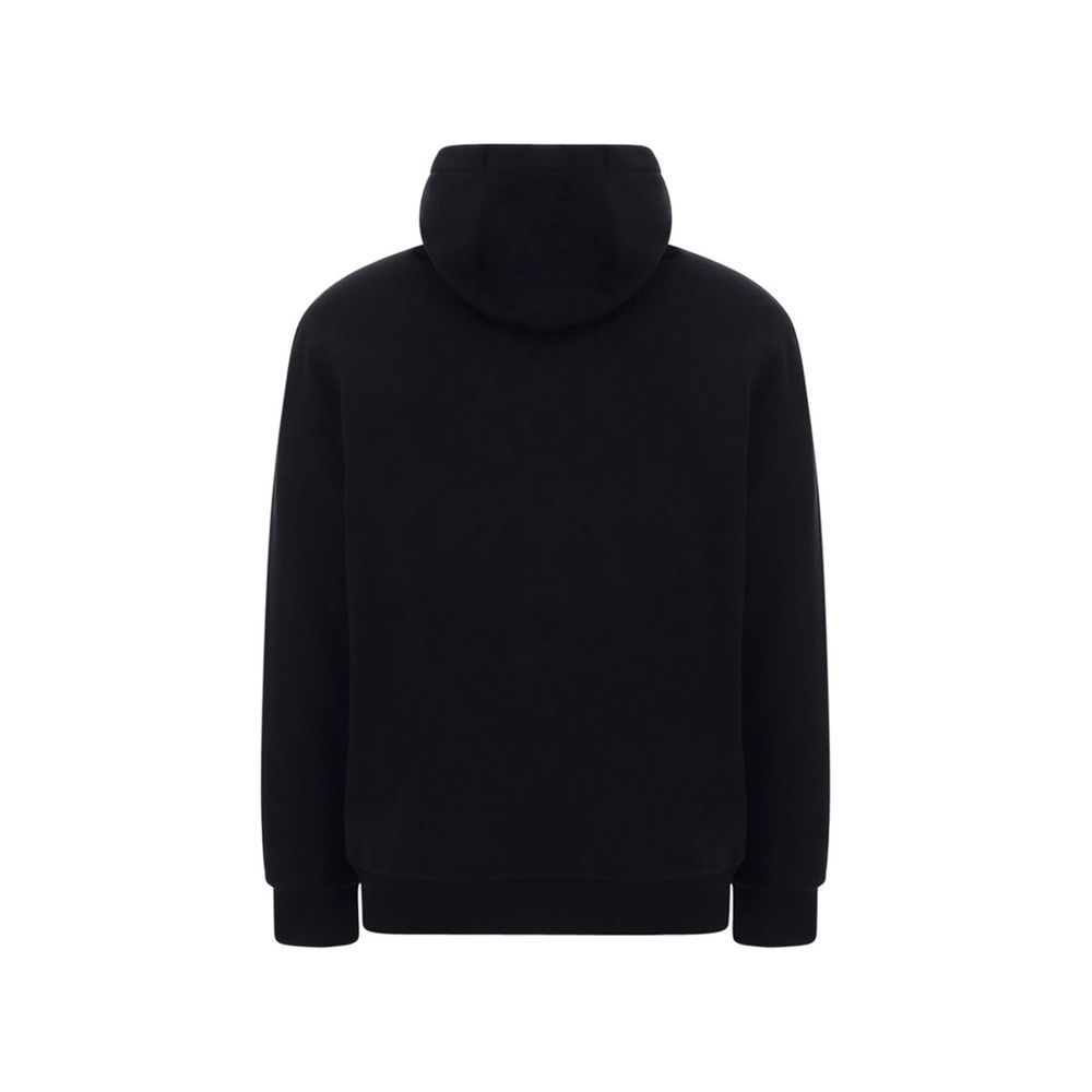 Sweat-shirt en coton noir Burberry