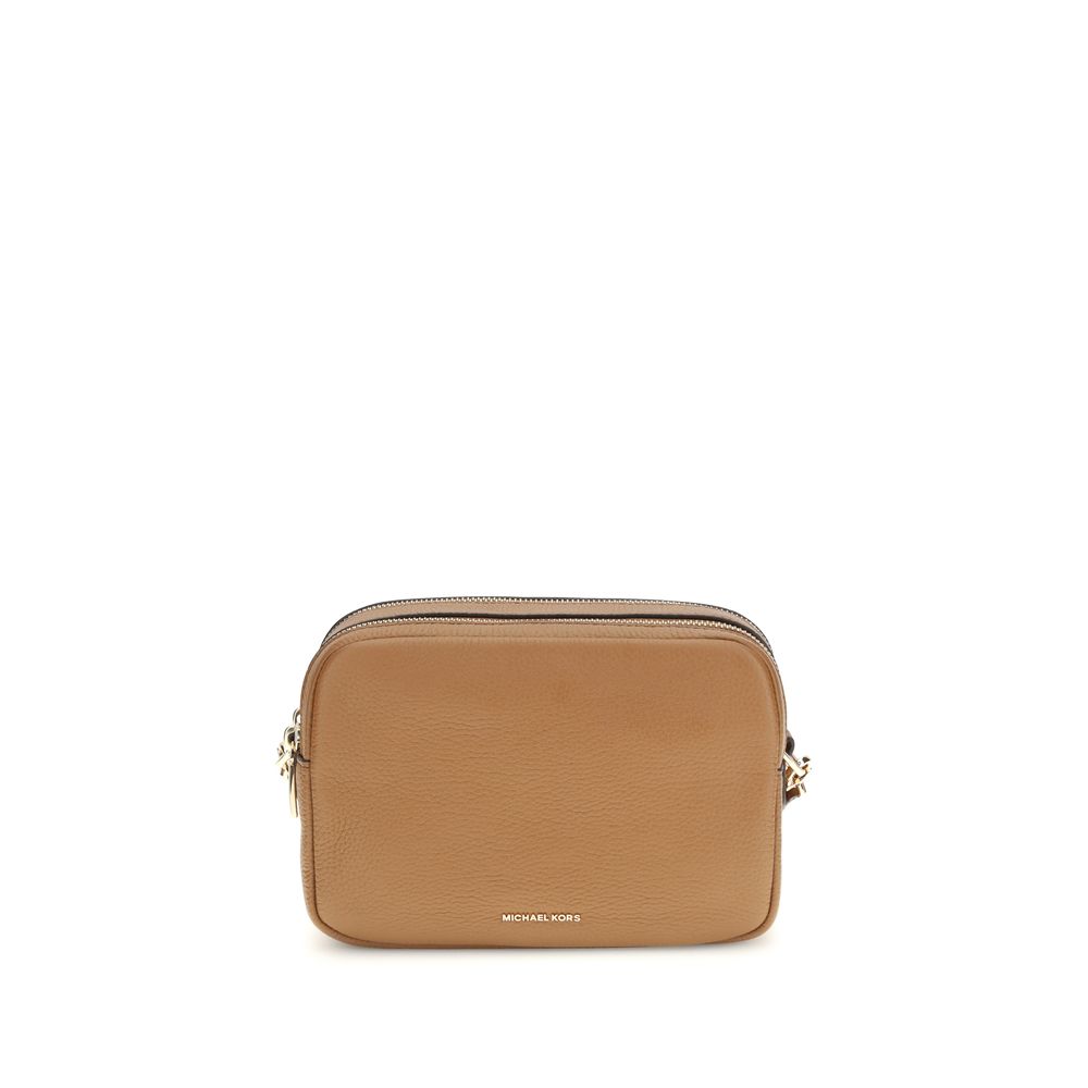 Sac bandoulière Michael Kors en cuir de veau marron Bos Taurus